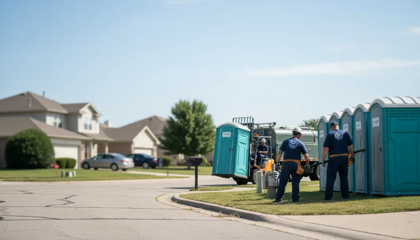Porta Potty Rental in Hunter, OK near me
